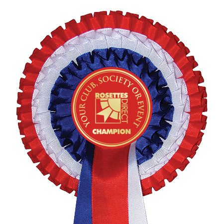 Personalise your rosette